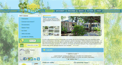 Desktop Screenshot of leparccamping.com