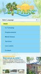 Mobile Screenshot of leparccamping.com