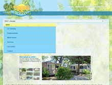 Tablet Screenshot of leparccamping.com